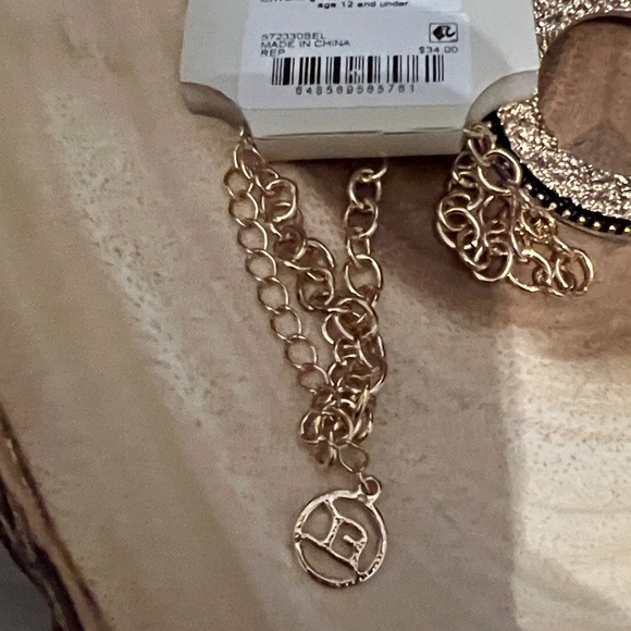 3/$18 Gold Pendant Necklace with Tassel Lot 736 - Picture 8 of 10